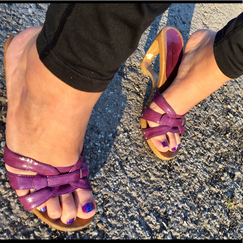 Purple heels